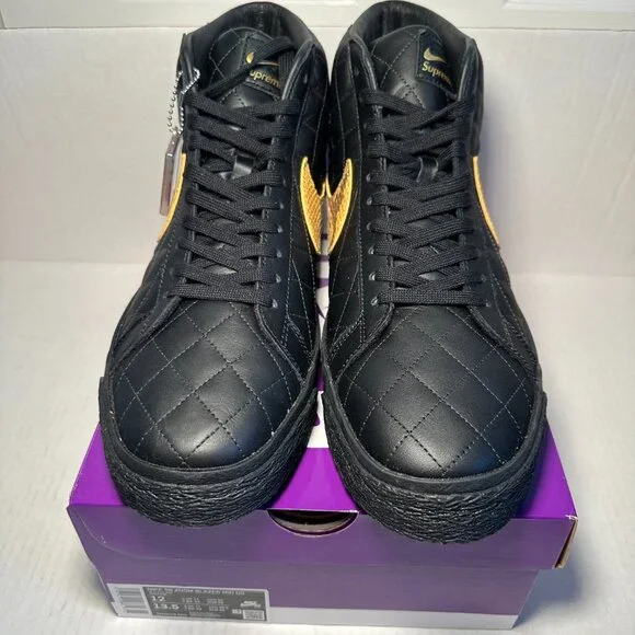 Nike SB Blazer Mid QS Supreme Black